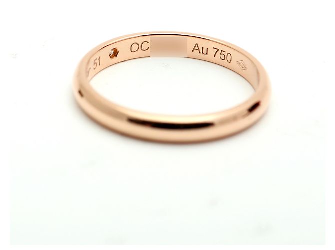Cartier Fede in diamanti Taglia KS Oro rosa Arancione - vista 7