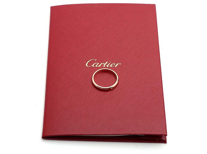 Cartier Fede in diamanti Taglia KS Oro rosa Arancione - vista 9