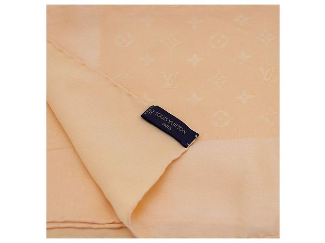 Louis Vuitton Pañuelo de seda Amarillo - vista 5