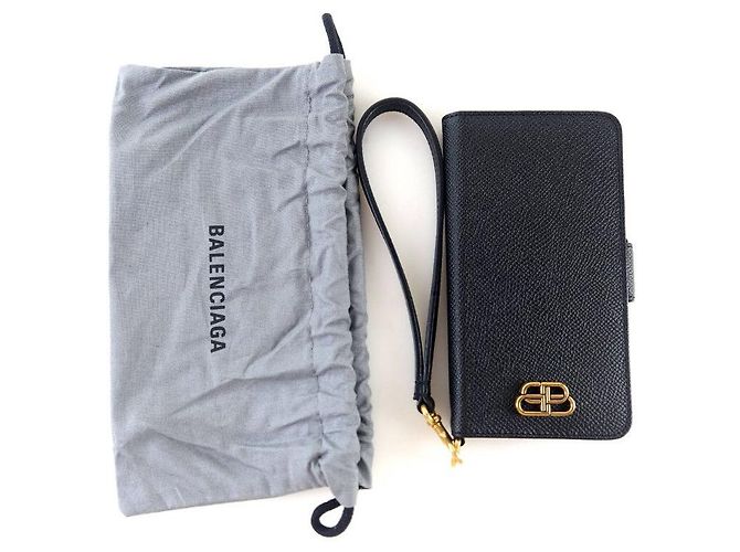 Balenciaga Custodia iPhone XS BB xs - vista 7