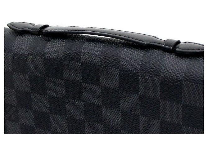 Louis Vuitton Damier Graphite Zippy XL Wallet Pouch Braun - Ansicht 10