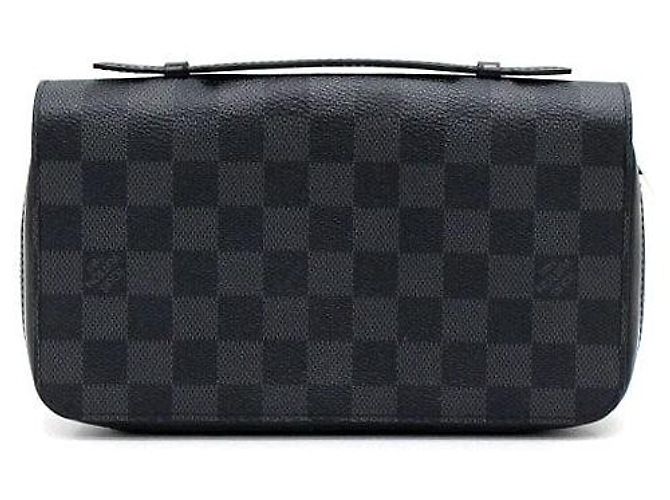 Louis Vuitton Damier Graphite Zippy XL Wallet Pouch Braun - Ansicht 4