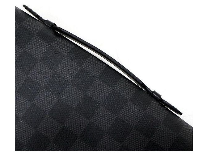 Louis Vuitton Damier Graphite Zippy XL Wallet Pouch Braun - Ansicht 9