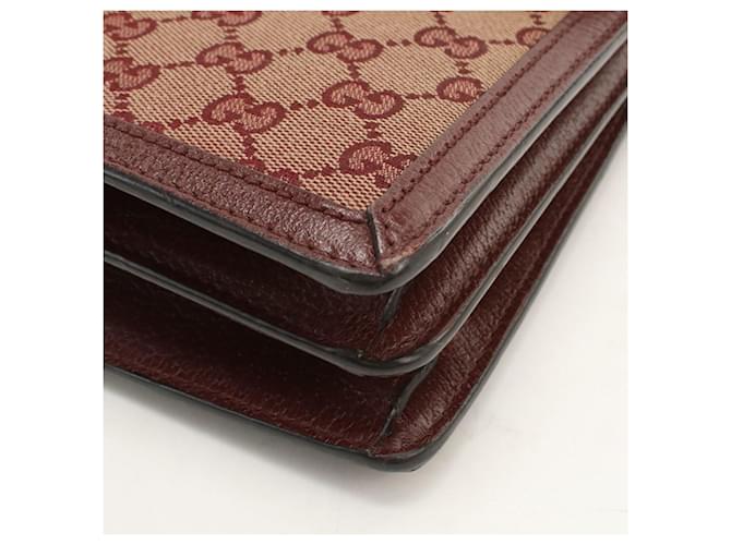 Borsa Gucci Ophidia Rosso Bordò - vista 6