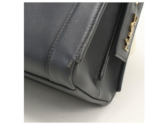 Borsa a mano grigia Saint Laurent Marrone - vista 4
