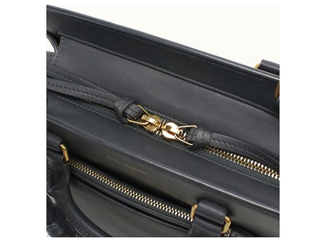 Borsa a mano grigia Saint Laurent Marrone - vista 6