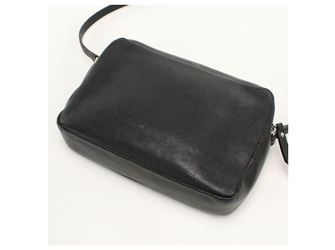 Borsa a tracolla in pelle nera Saint Laurent Nero - vista 2