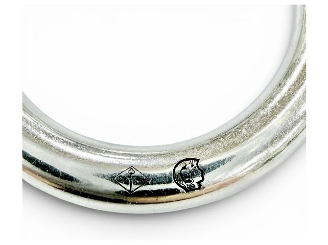 Hermès Hermes Farandole 925 Chaine d'Ancre Bracciale con Charm Argento - vista 5