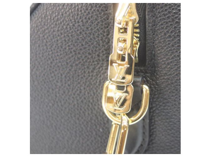 Borsa a tracolla Louis Vuitton Monogram Empreinte Noir Speedy 25 Nero - vista 6