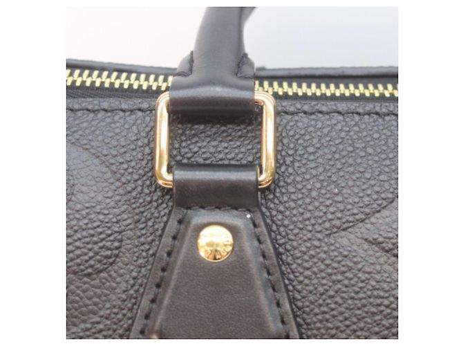 Borsa a tracolla Louis Vuitton Monogram Empreinte Noir Speedy 25 Nero - vista 7