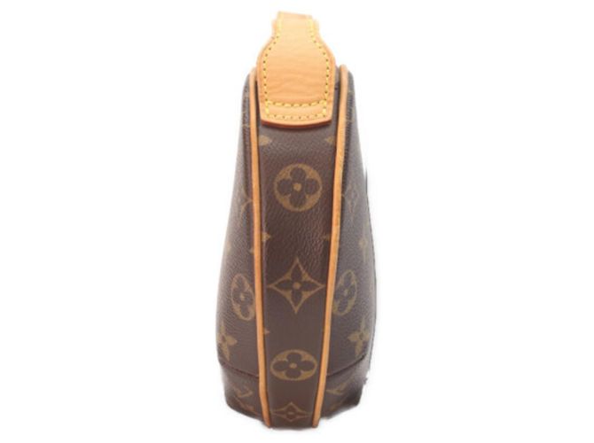 Borsa a tracolla Louis Vuitton Monogram Pochette Croissant Beige - vista 2