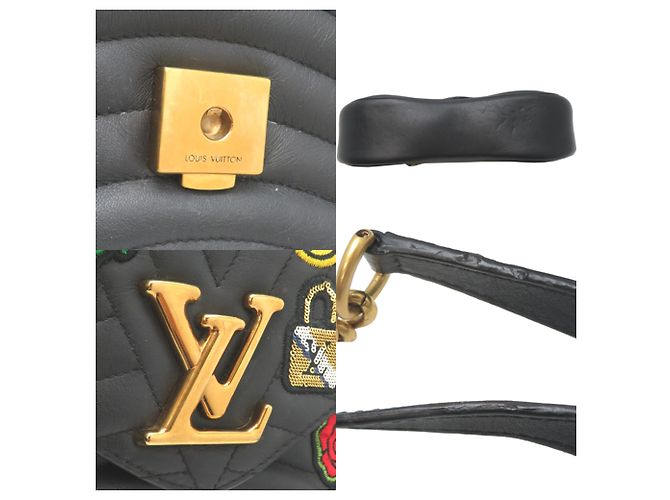 Borsa New Wave Chain Louis Vuitton Nero - vista 10