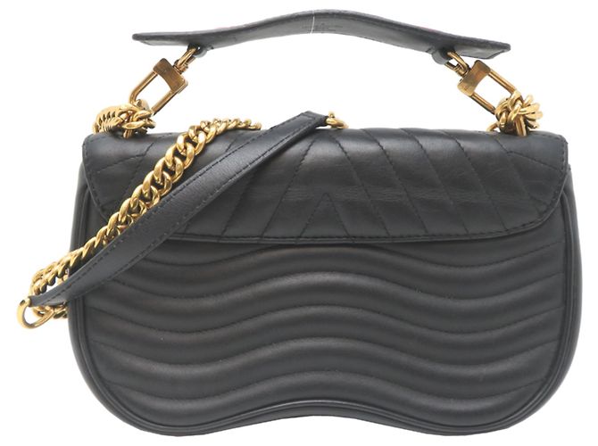Borsa New Wave Chain Louis Vuitton Nero - vista 2