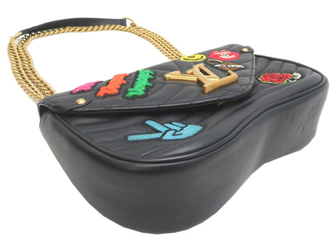 Borsa New Wave Chain Louis Vuitton Nero - vista 3
