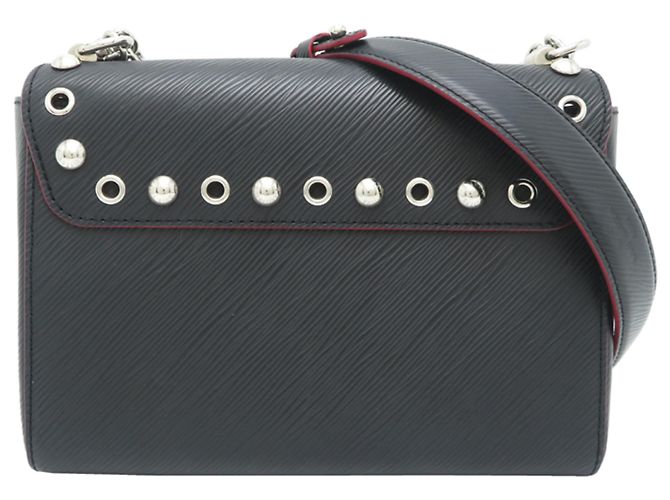 Borsa a Spalla Louis Vuitton Twist MM Nero - vista 2