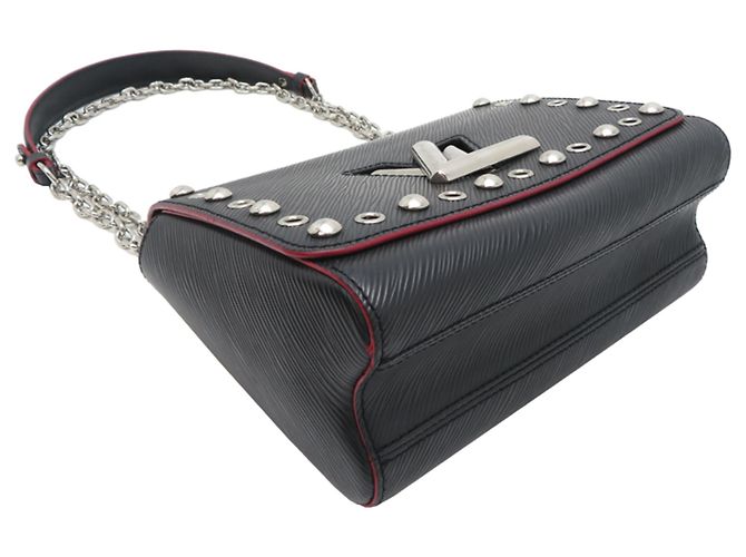 Borsa a Spalla Louis Vuitton Twist MM Nero - vista 3
