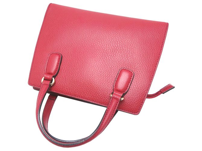 Borsa Gucci Soho in pelle rossa Rosso - vista 4