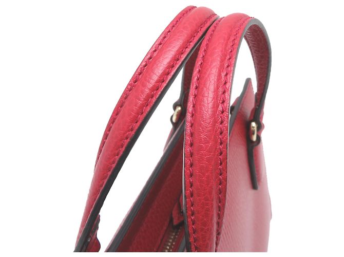 Borsa Gucci Soho in pelle rossa Rosso - vista 5