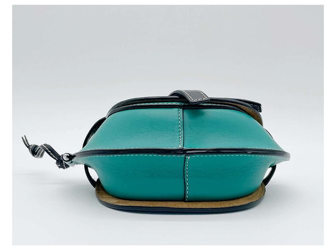 Loewe Gate Bag Mini Schultertasche Blau Grün - Ansicht 6