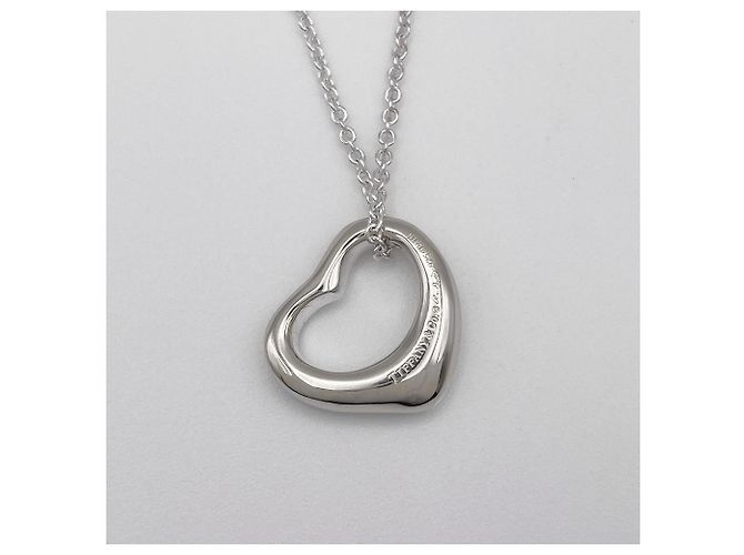 Collana Tiffany & Co. Open Heart Argento - vista 5