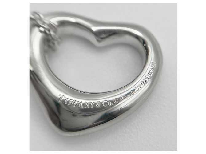 Collana Tiffany & Co. Open Heart Argento - vista 7