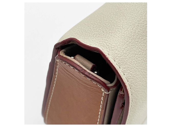 Borsa a Spalla/Borsa a Mano Louis Vuitton Vivienne LV Marrone Bianco - vista 5