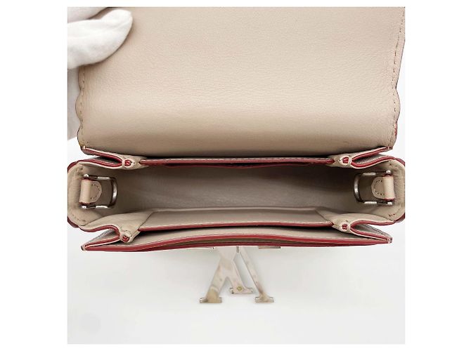 Borsa a Spalla/Borsa a Mano Louis Vuitton Vivienne LV Marrone Bianco - vista 6