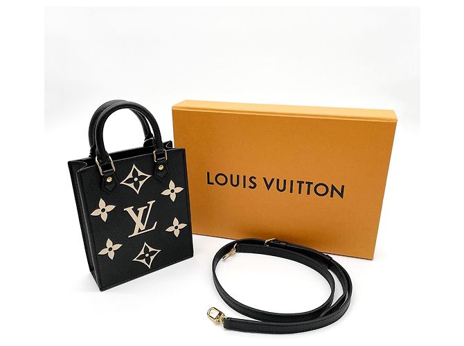 Borsa a Spalla Louis Vuitton Petite Sac Plat Nero - vista 8