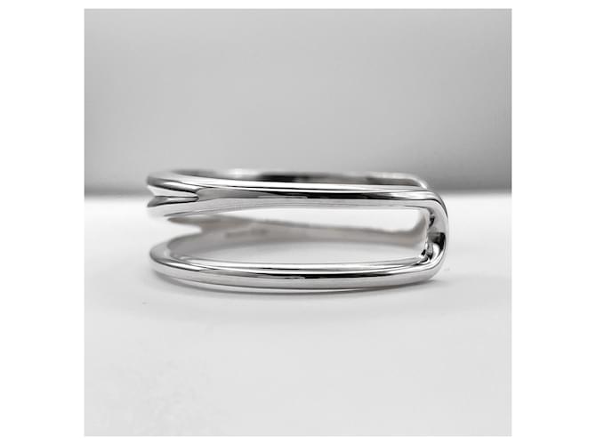 Bracciale rigido Tiffany & Co. Diagonal Bangle Argento - vista 2