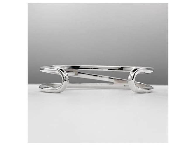 Bracciale rigido Tiffany & Co. Diagonal Bangle Argento - vista 4