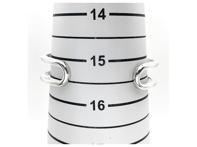 Bracciale rigido Tiffany & Co. Diagonal Bangle Argento - vista 7