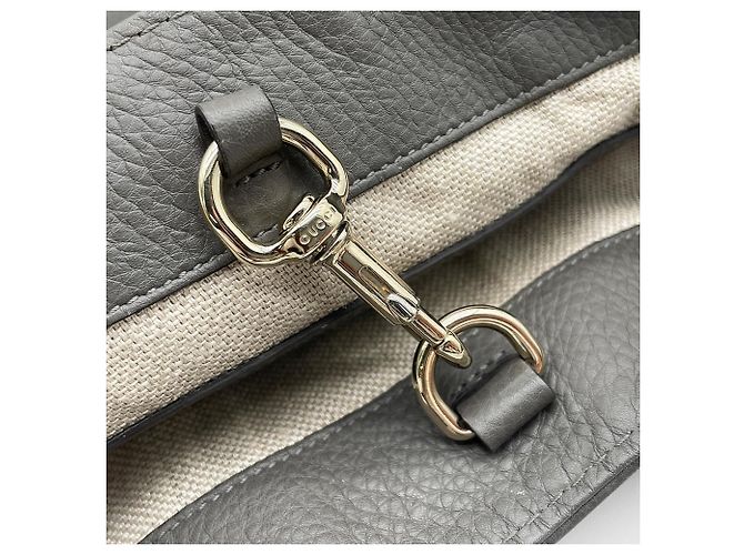 Borsa Tote Gucci Greenwich Horsebit Marrone - vista 12