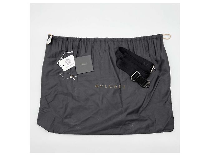 Bulgari Borsa Boston 2-Way Bvlgari Millerighe Nero - vista 10