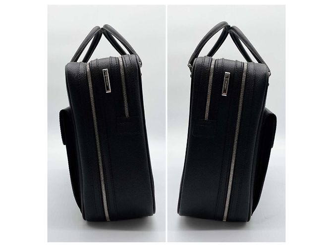 Bulgari Borsa Boston 2-Way Bvlgari Millerighe Nero - vista 3