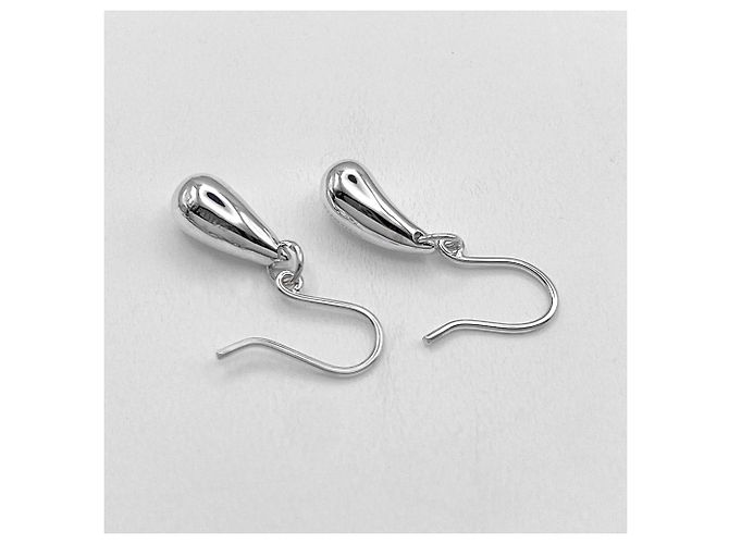 Orecchini Teardrop di Tiffany & Co. di Elsa Peretti Argento - vista 5