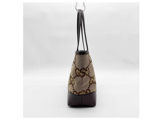Borsa Tote GUCCI Sherry Marrone - vista 3