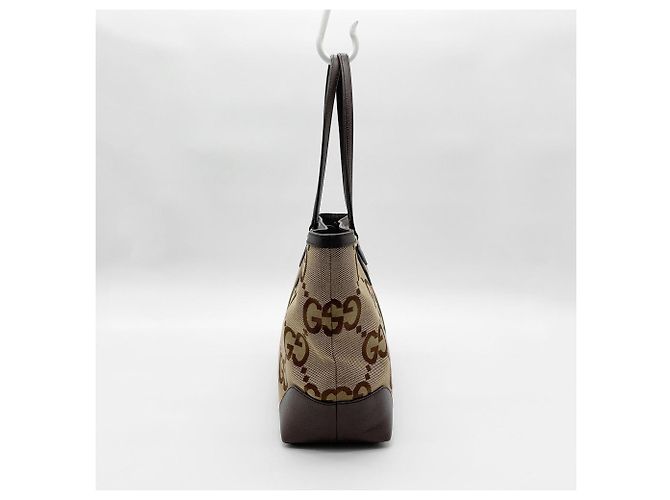 Borsa Tote GUCCI Sherry Marrone - vista 4