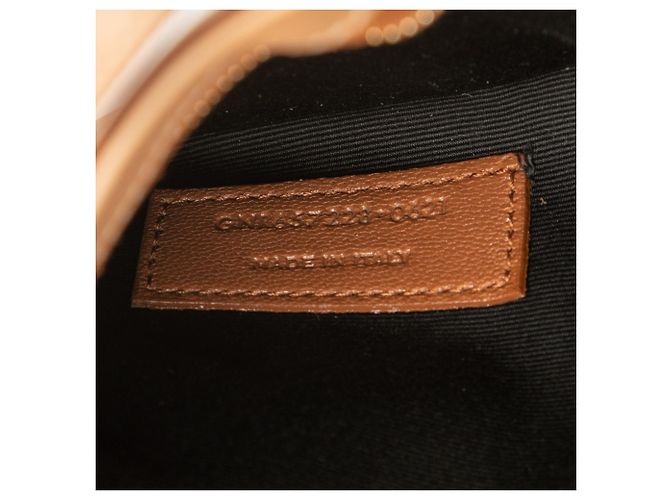 Saint Laurent Le 5 a 7 in pelle di vitello liscia marrone Marrone chiaro - vista 6