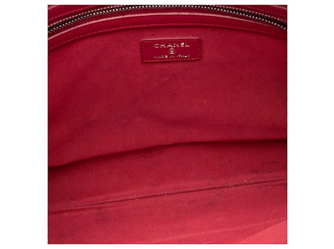 Chanel Black Large Aged Calfskin Gabrielle O Case Clutch Nero - vista 4