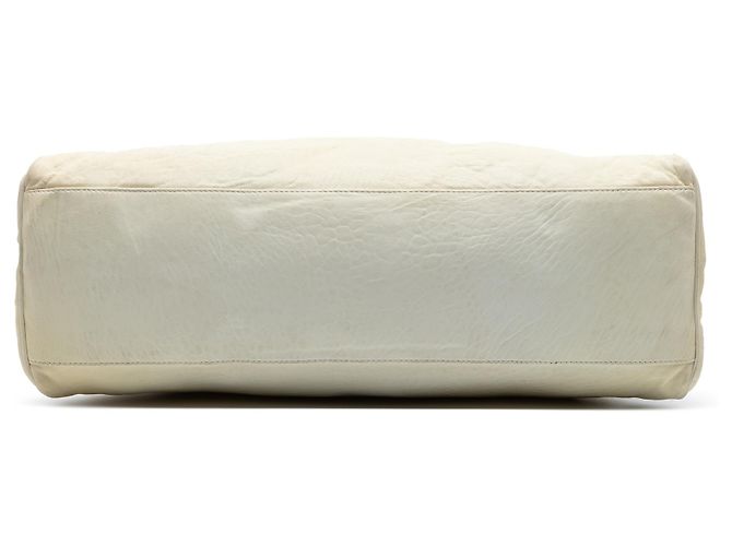 Borsa Fendi Etniko Du Jour in pelle bianca, Large Bianco - vista 3