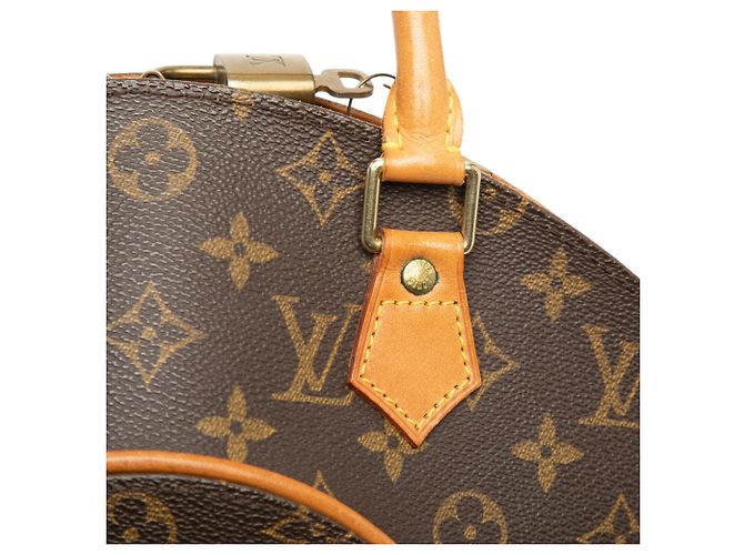 Louis Vuitton Marrón Monogram Ellipse MM Castaño - vista 10