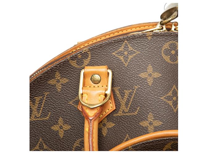 Louis Vuitton Marrón Monogram Ellipse MM Castaño - vista 7