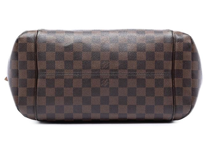Louis Vuitton Marrone Damier Ebene Totally MM - vista 3