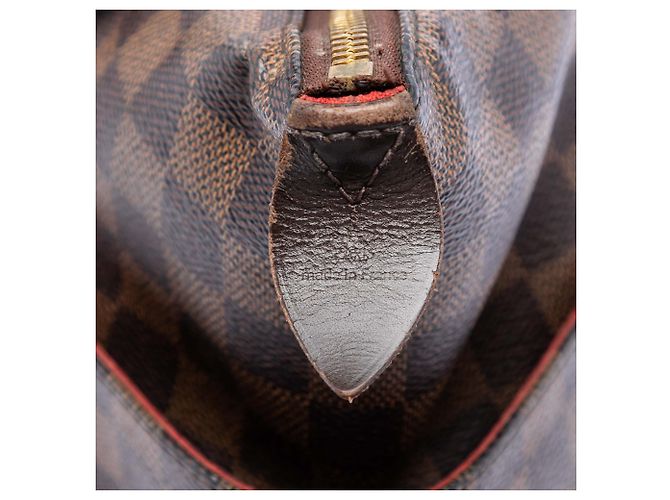 Louis Vuitton Marrone Damier Ebene Totally MM - vista 5