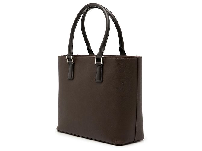 Burberry Tote aus braunem Leder Dunkelbraun - Ansicht 2