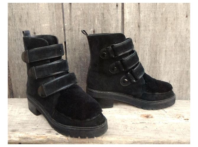 Autre Marque Botines Kat Maconie de Ante Negro - vista 2