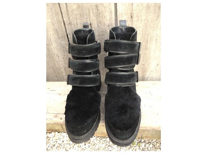 Autre Marque Botines Kat Maconie de Ante Negro - vista 3