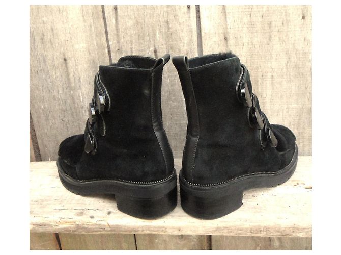 Autre Marque Botines Kat Maconie de Ante Negro - vista 4