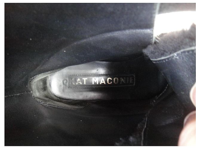 Autre Marque Botines Kat Maconie de Ante Negro - vista 6