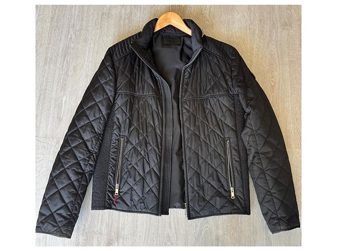 Prada Giacca Trapuntata Nera Nero - vista 2